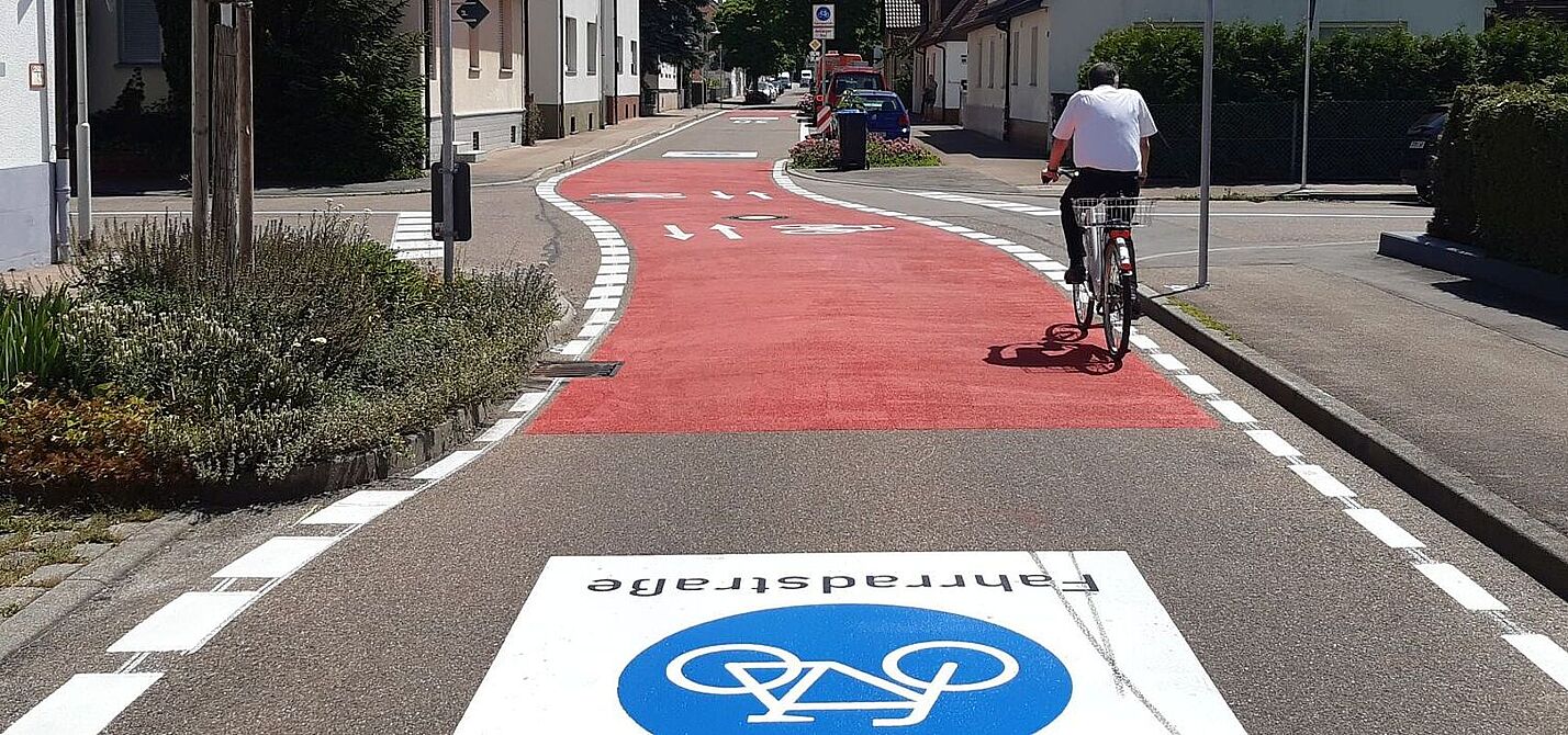 Fahrradstraße Wilhelmstraße Eislingen
