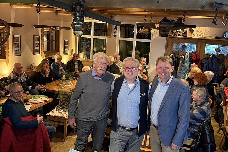 Georg Schäfer, Alfons Eilers und Claus Jacobi Georg Schäfer, Alfons Eilers und Claus Jacobi