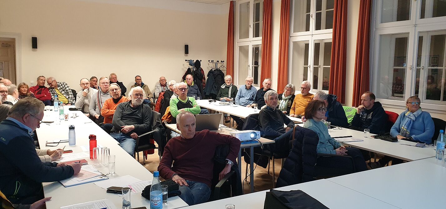 Mitgliederversammlung der Ortsgruppe Hattingen/Sprockhövel, Februar 2025