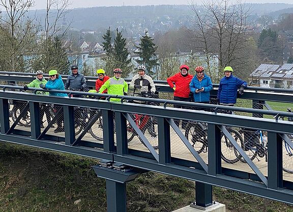 Brücke pber Glückauf-Allee