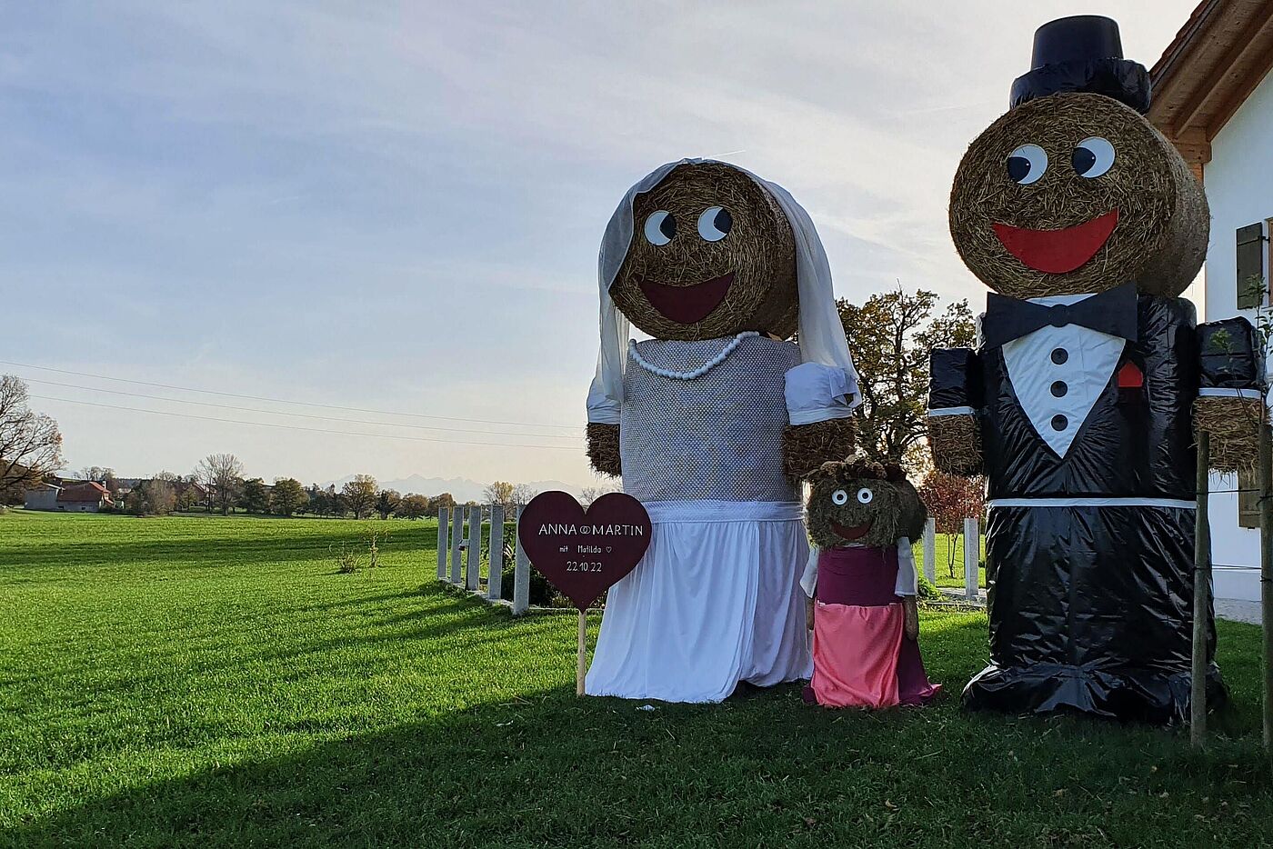 vor kurzem war Hochzeit ...