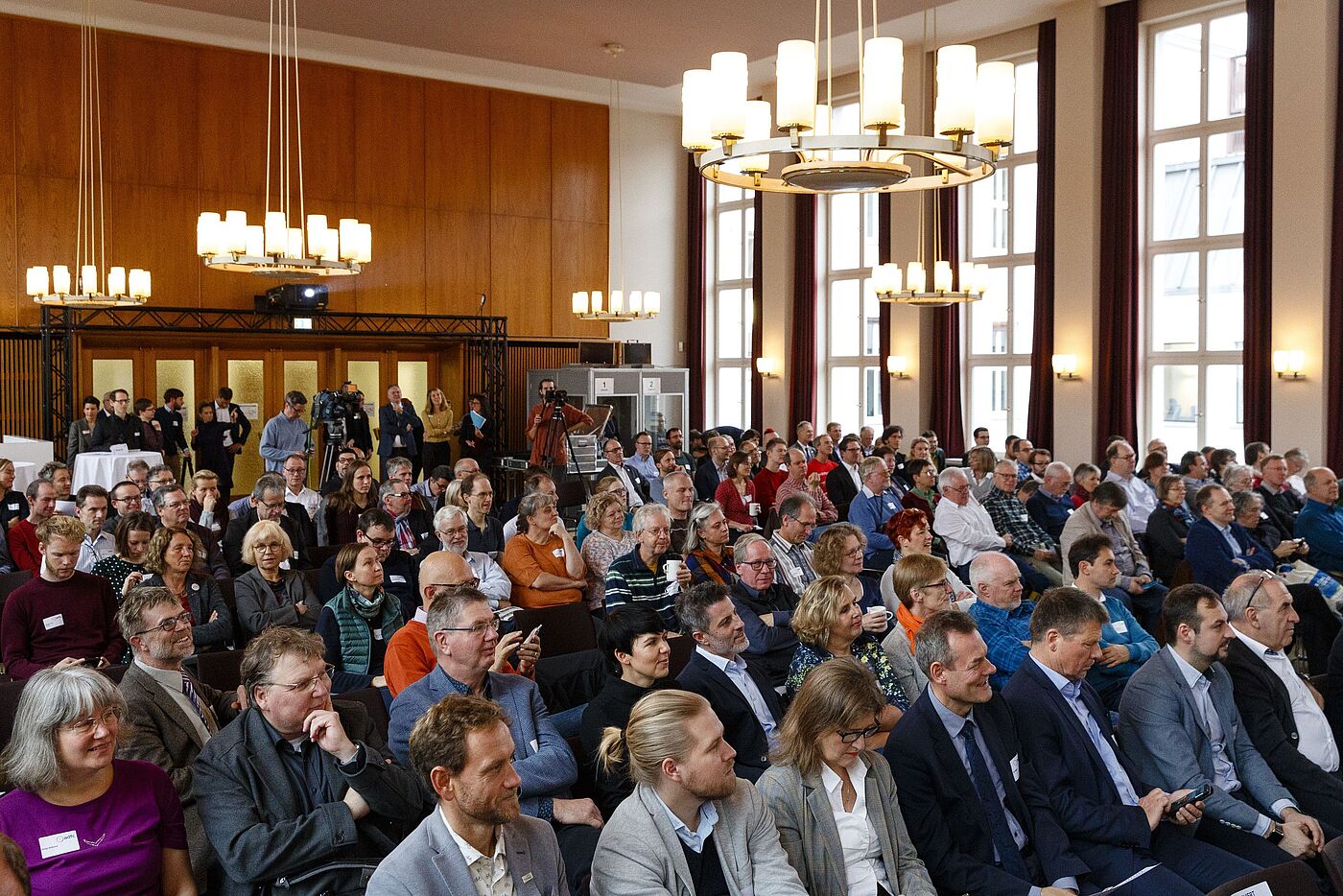 Teilnehmende des ADFC-Symposiums 2019 im Auditorium Friedrichstraße.